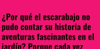 El escarabajo y su aventura entre cortes y cómics