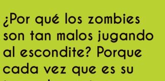 El escondite mortal de los zombies