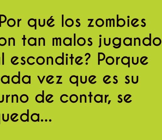 El escondite mortal de los zombies