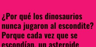 El juego final de los dinosaurios