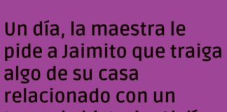 El ladrillo del legado familiar de Jaimito