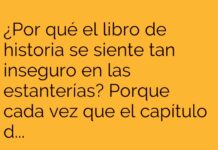 El libro de historia y la guillotina de lunes