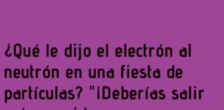 El neutrón invisible en la fiesta