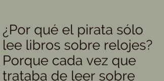 El Pirata y el Tiempo Té-trésoro.