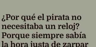El pirata y su loro relojero