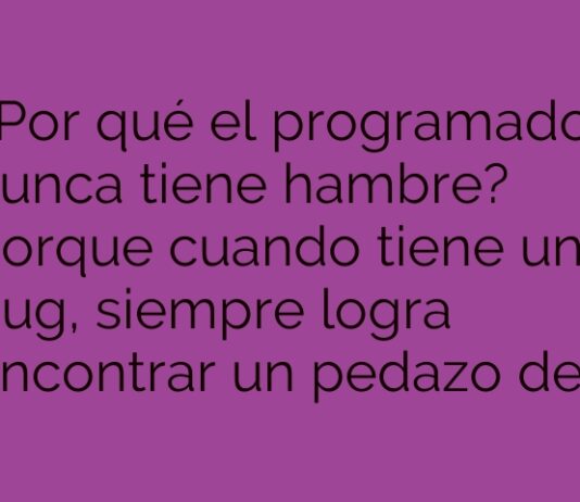 «El Programador Sin Hambre»