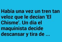 El Tren del Chisme: El Rumor No Para