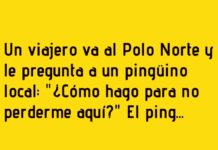 «El truco de never perderse en el Polo Norte»