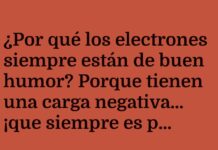 ¡Electrones: siempre positivos en su negatividad!