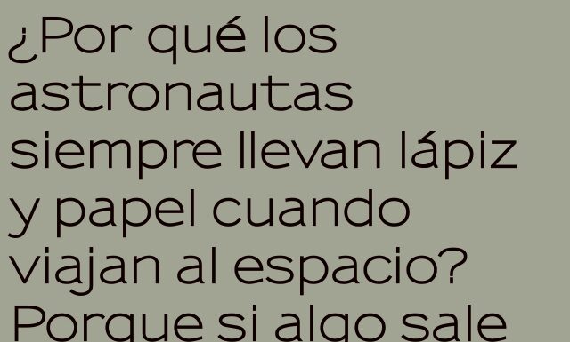Errores Espaciales y Memorias de Gravedad