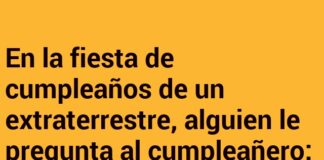 Extraterrestre cumpleañero: ¿Felicitar o revisar?