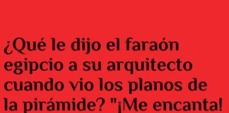 «Faraón busca ascensor en la pirámide»