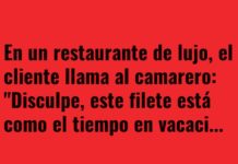 Filete veraniego: mucho calor y sin regreso.