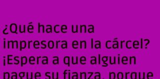 Impresora en Apuros Carcelarios