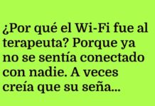 La conexión emocional del Wi-Fi.