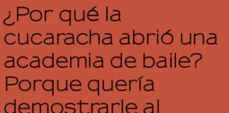 «La cucaracha y su cha-cha-cha»