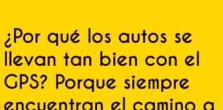 La discusión del auto y el GPS: amigos con giros inesperados.