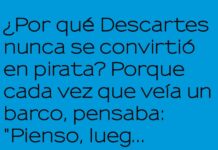La duda existencial del pirata Descartes