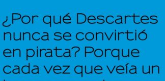 La duda existencial del pirata Descartes