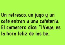 La hora feliz de las bebidas parlanchinas