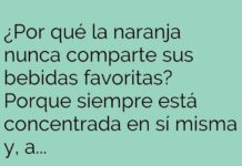 La naranja egoísta