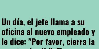 La puerta que cierra la tardanza