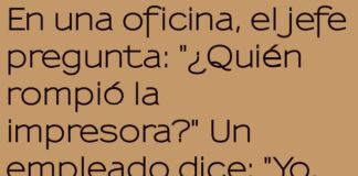 La renuncia rompió la impresora