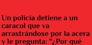 Lenta persecución en la acera económica