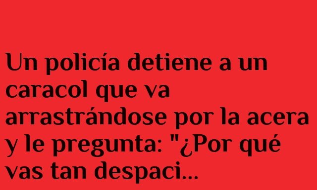 Lenta persecución en la acera económica