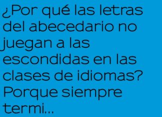 Letras cazadas en presente simple