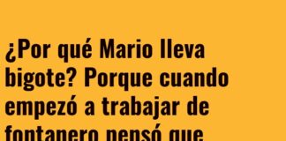 Mario y el bigote salvavidas