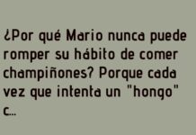 Mario y su terapia champiñonera