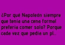 Napoleón y su guerra culinaria en Waterloo