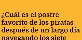 Postres Piratas de Carcajadas Marinas