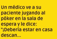 «Receta contra el estrés: ¡póker en la sala de espera!»