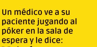 «Receta contra el estrés: ¡póker en la sala de espera!»