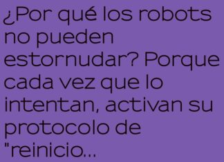 Robots y el dilema del estornudo