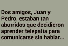 Telepatía con un toque cómico