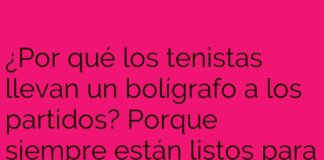 Tenistas: Bolígrafo y Raqueta-Tac