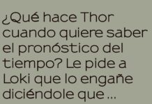 «Thor y el pronóstico engañoso de Loki»