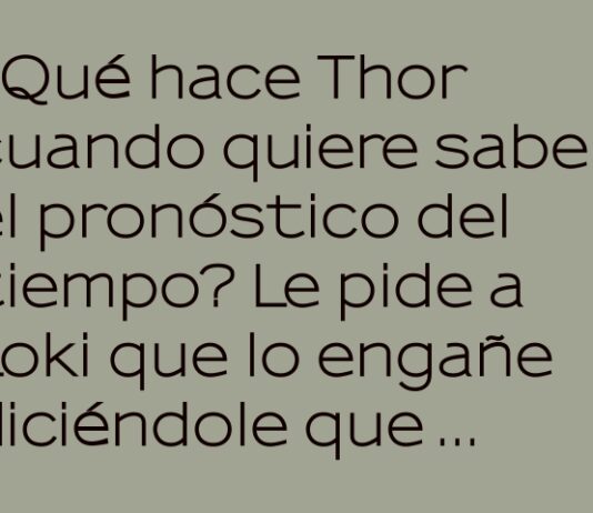 «Thor y el pronóstico engañoso de Loki»