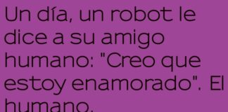 Triángulo amoroso tecnológico.
