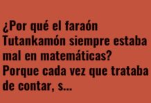 Tutankamón y sus ecuaciones momificadas