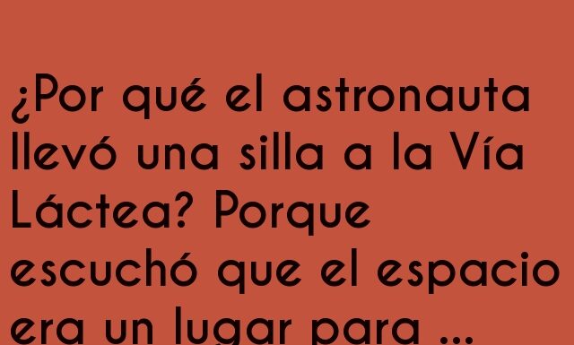Un Asiento Cósmico para el Astronauta Soñador