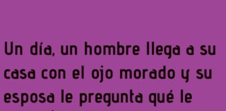 Un café amargo y un ojo morado