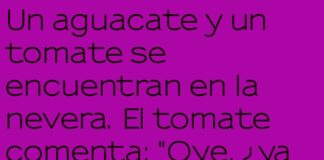 Un descanso en la nevera: la broma del tomate y el aguacate