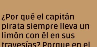 Un Pirata con «C» de Cítrico
