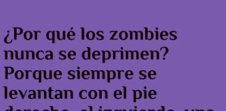 Zombies y su inusual actitud positiva
