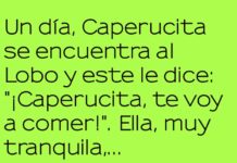 Caperucita y el Lobo: ¡No olvides el postre!