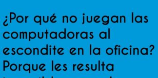 «Computadoras y el arte de no esconderse»